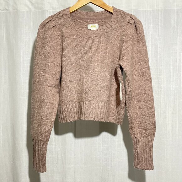 Anthropologie Maeve Crewneck Puff-Sleeve Sweater | Small | Brand New - Picture 3 of 12